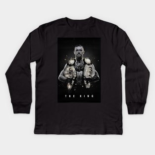 Connor McGregor - UFC Champion Kids Long Sleeve T-Shirt